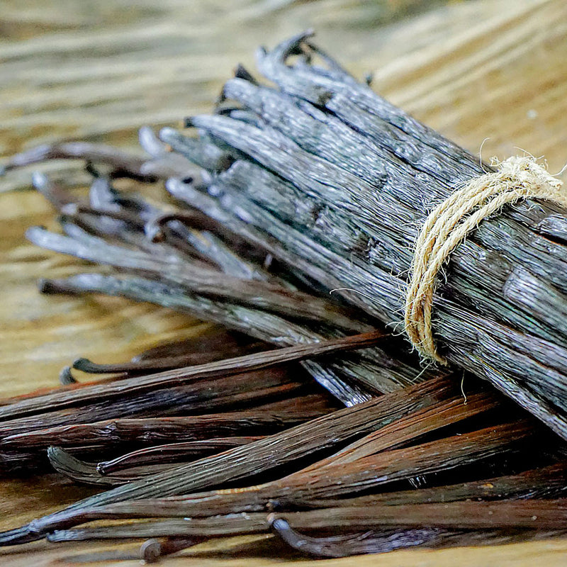 The Vanilla Bean (Vanilla planifolia), is long, soft and dark brown, and is used to create the Native Extratcs Vanilla Bean Cellular Extract.